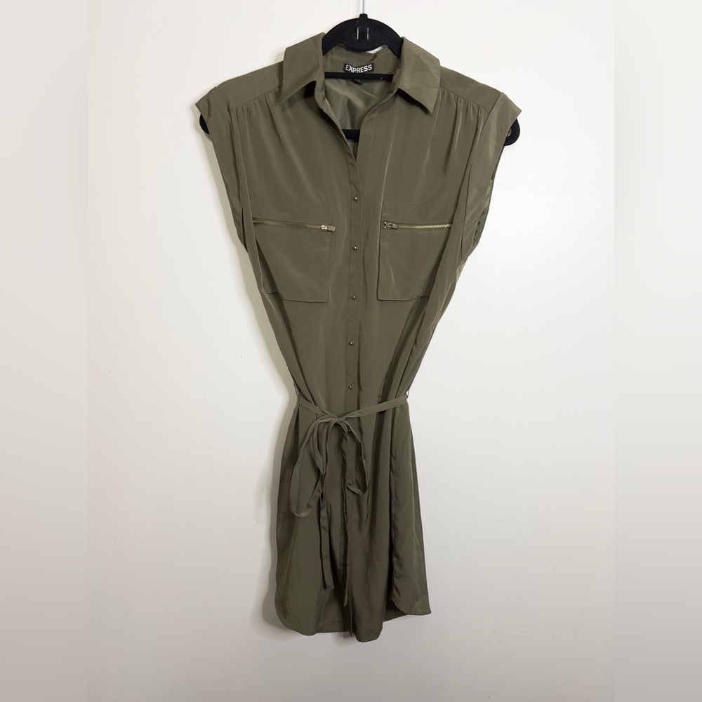 Express Shirt Dress Size XS